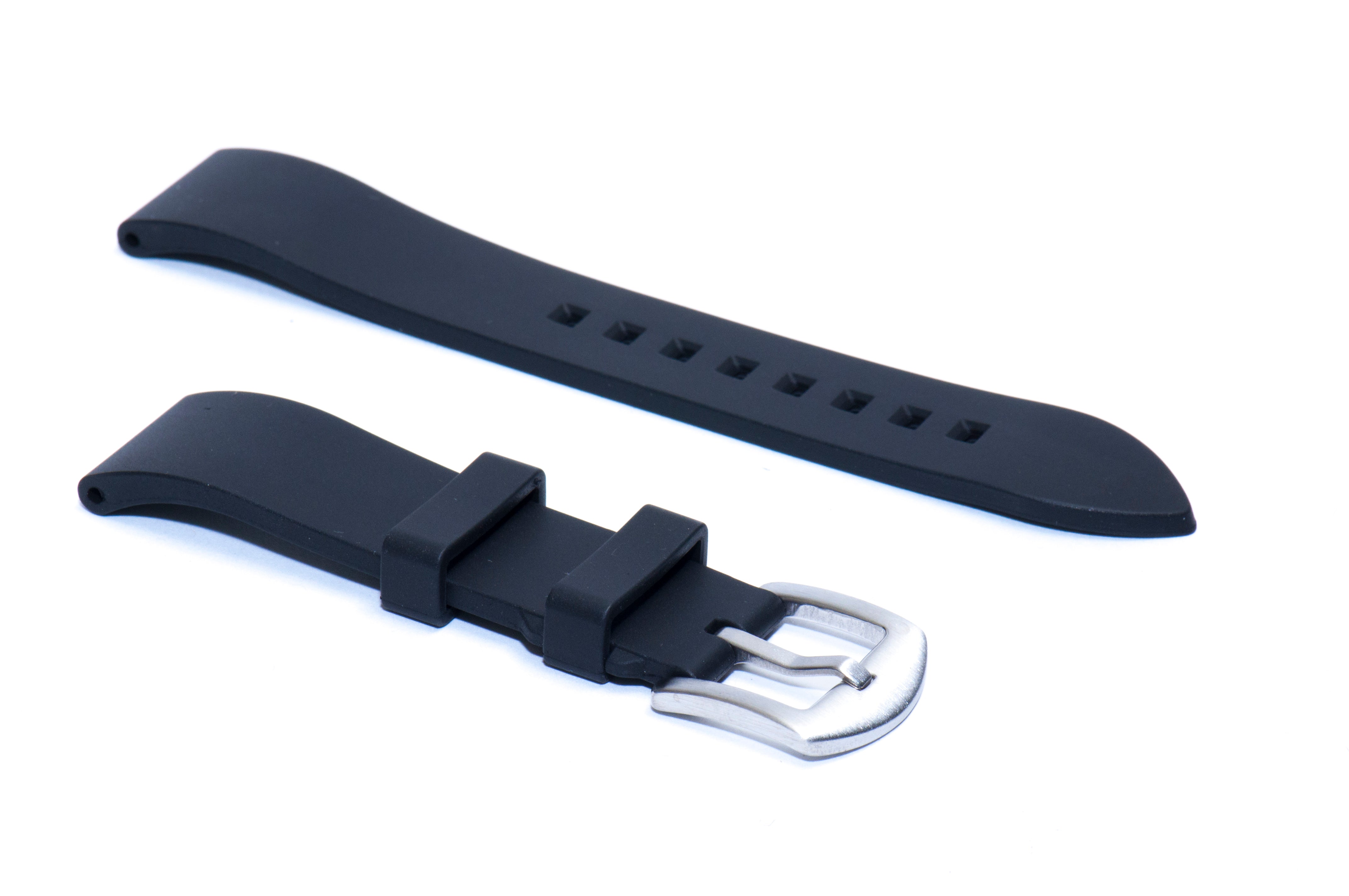 Vulcanized rubber watch strap sale