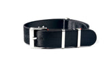 Black Loop Seatbelt Watch Strap