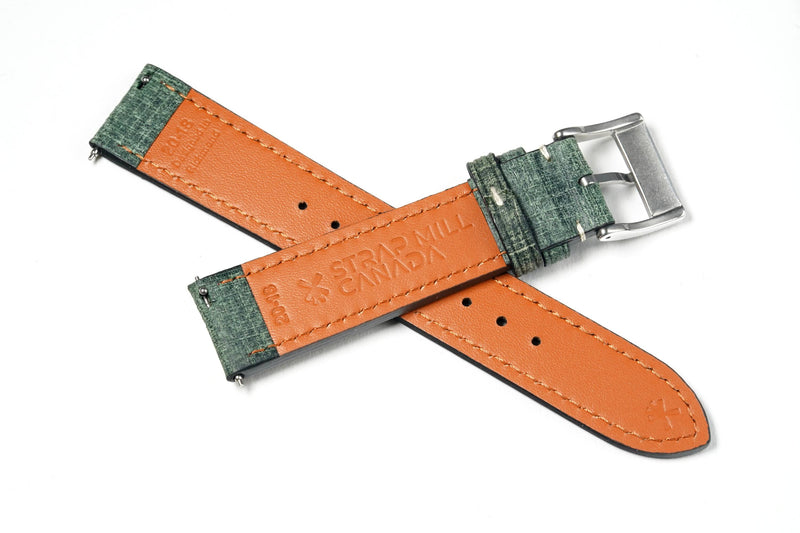 Green Babele Leather Strap