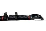 Black DLC Ribbed Nylon Watch Strap