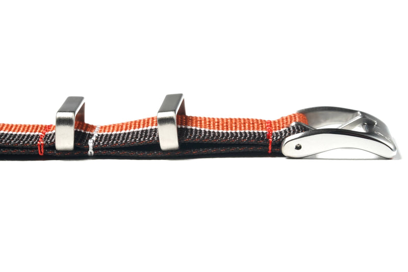 Autumn Ribbed Nylon Watch Strap (Maple Leaf Collection)