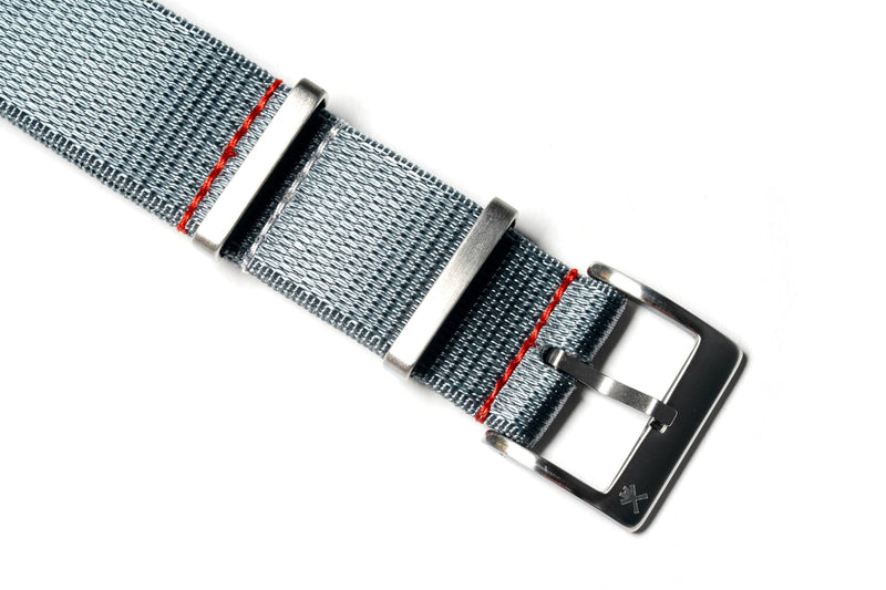 Grey Loop Seatbelt Watch Strap