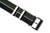 Summer Ribbed Nylon Watch Strap (Maple Leaf Collection)