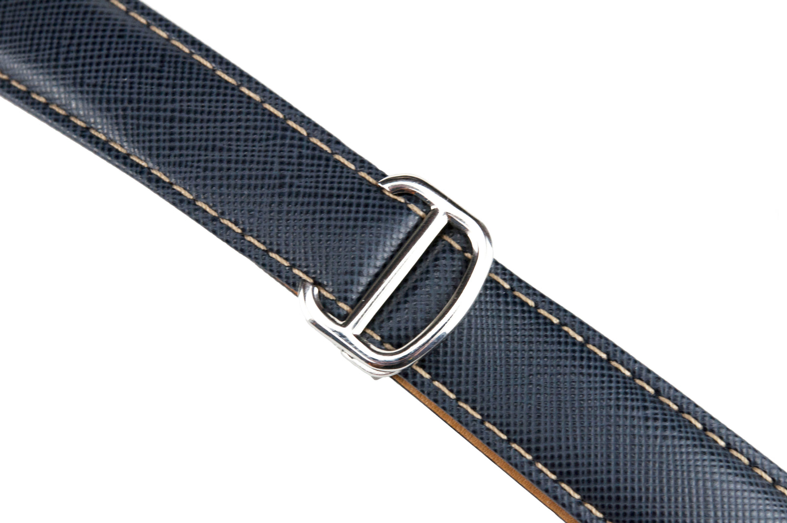 Blue leather strap best sale