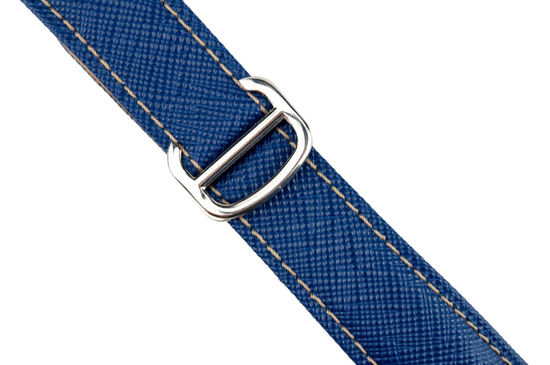 22mm Leather Strap with Stainless Steel Deployant Buckle – Stührling